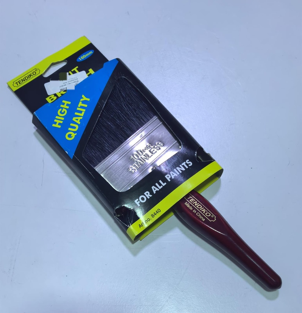  TENDIKO PAINT BRUSH 4" RED HANDLE - 8440 