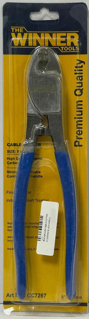 THE WINNER CABLE CUTTER 8"/200MM BLUE HANDLE-CHIN/CC7267