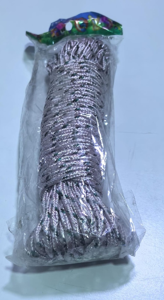  TOYS NYLON ROPE WHITE  6MM  20MTR -CHINA 