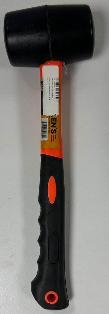  VERMOLEN'S RUBBER MALLET HAMMER BLACK 300G - 