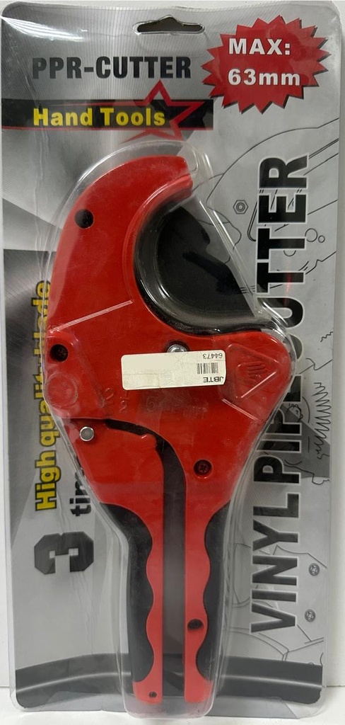  VINYL PIPE CUTTER PVC 64MM 2-1/2" -CHINA 