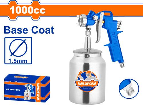  WADFOW AIR SPRAY GUN 1000CC  SLIVER -CHINA 