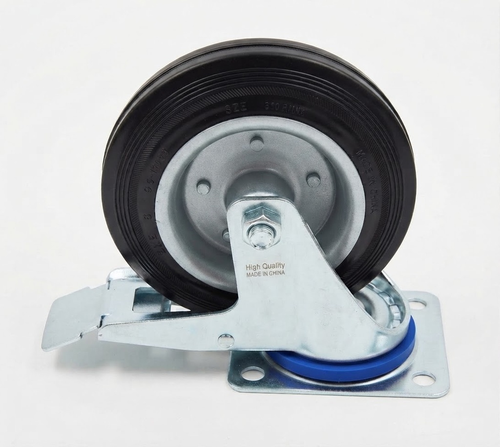  WHEEL BLACK BREAK 6" 160/40-80 - KIT 