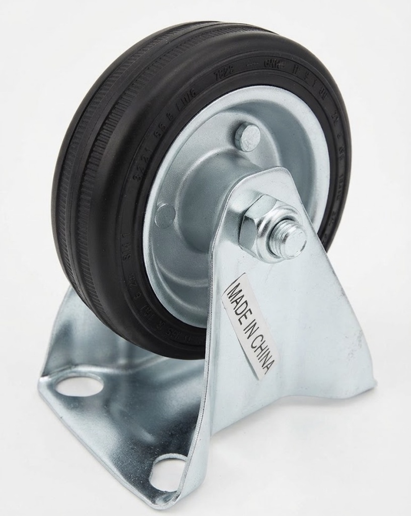  WHEEL BLACK FIX 3" 75/25-45 - PRC 
