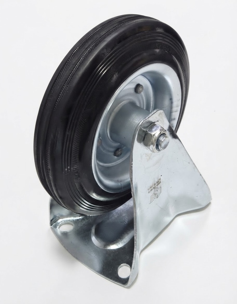  WHEEL BLACK FIX 6" 160/40-80 - KIT 