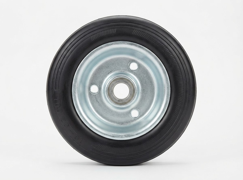  WHEEL BLACK WITHOUT BASE 4" 100/30-50 - KIT 