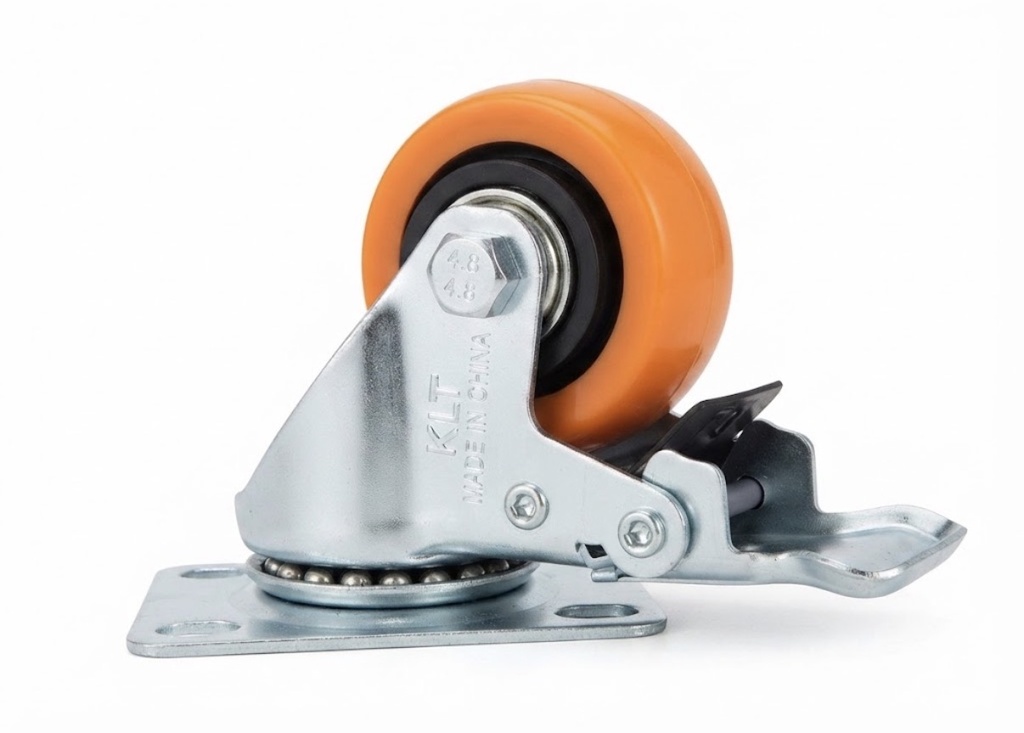  WHEEL ORANGE RUBBER BREAK 2" 50X32 - KIT/STRONG 