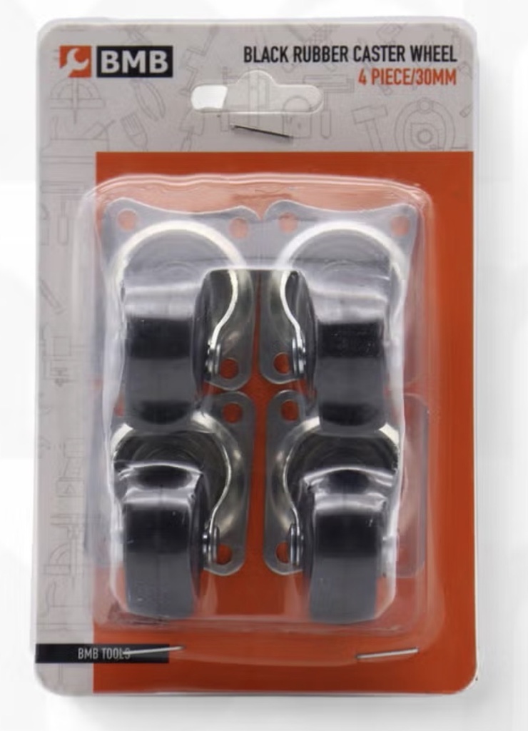  WHEEL RUBBER BEARING TYPE 1" 30MM -BMB 