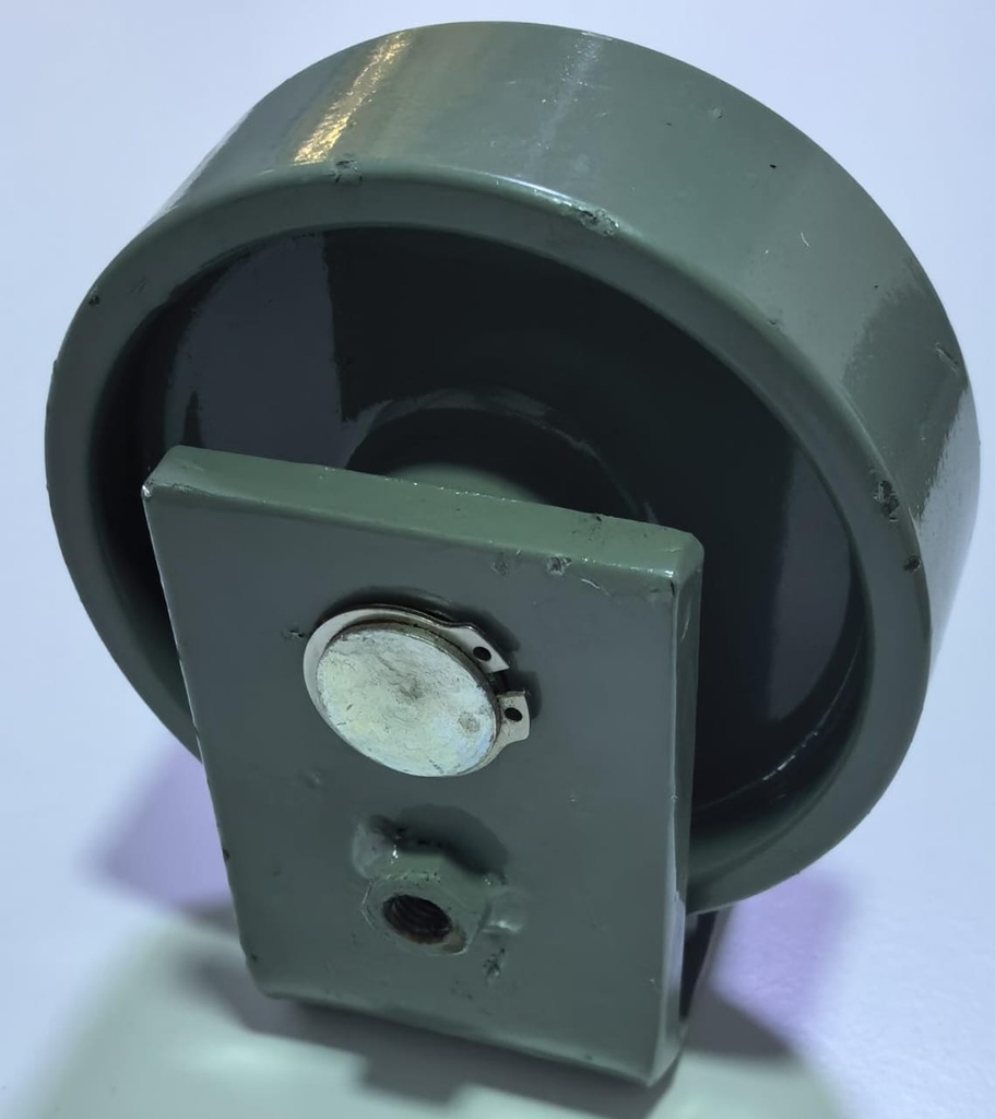  WHEEL STEEL GRAY FIX TYPE 5" 