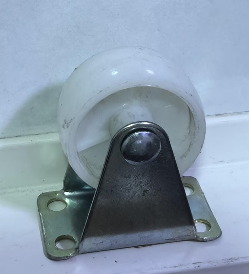  WHEEL WHITE PLASTIC 1.5" FIX TYPE (NO-191) - 20003226 