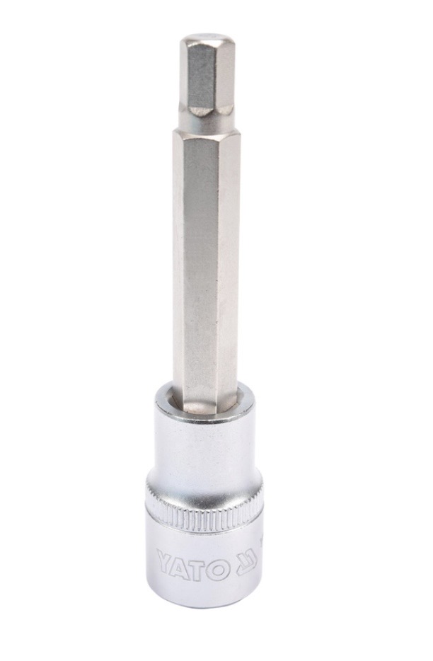 YATO HEX SOCKET ADAPTER 1/2" 8MM LONG - YT-04394 