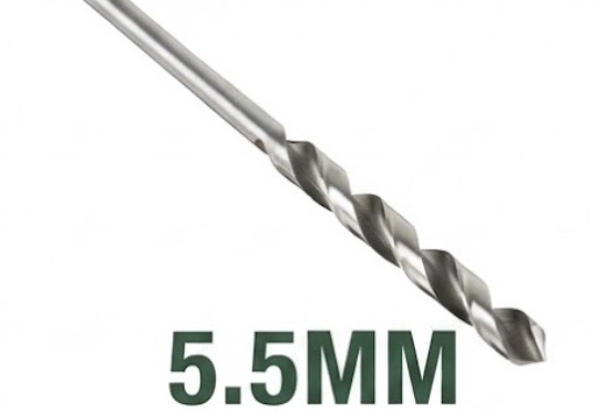  YDS FULL POLISH TWIST DRILL BIT 5.5MM 