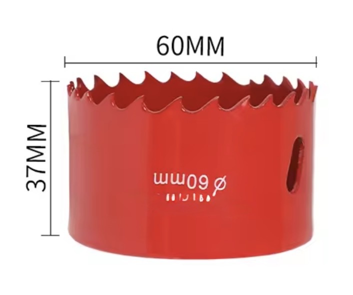  YDS HSS BI METAL HOLE SAW 60MM 2-3/8" - YDS-3808 