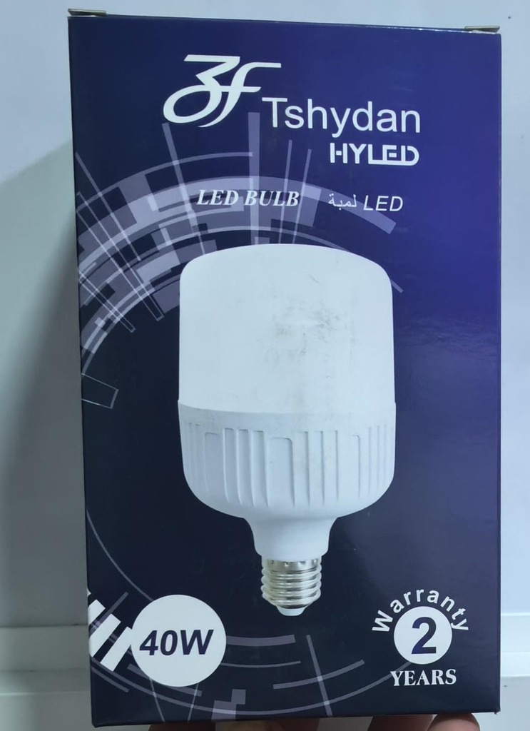  ZF TSHYDAN LED BULB T SHAPE 40W 220V YELLOW -CHINA 