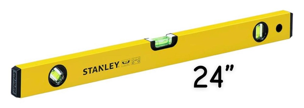 STANLEY ALUMINIUM LEVEL 60CM 24" - STHT42798