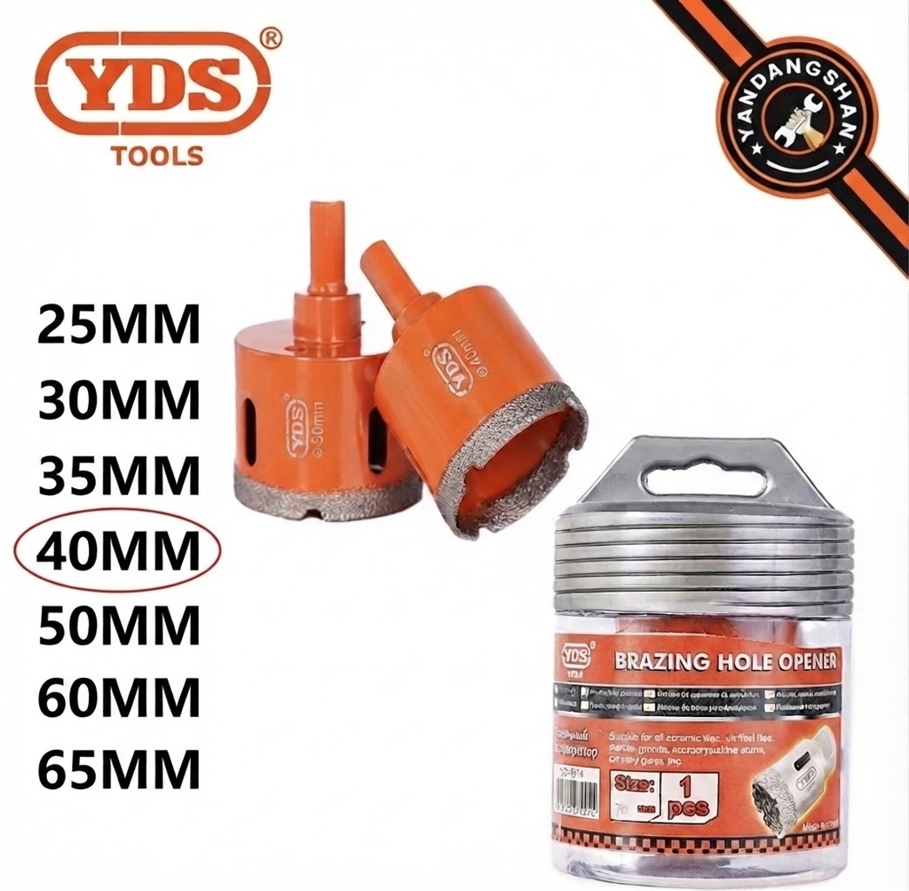YDS BRAZING HOLE OPENER 40MM -CHINA
