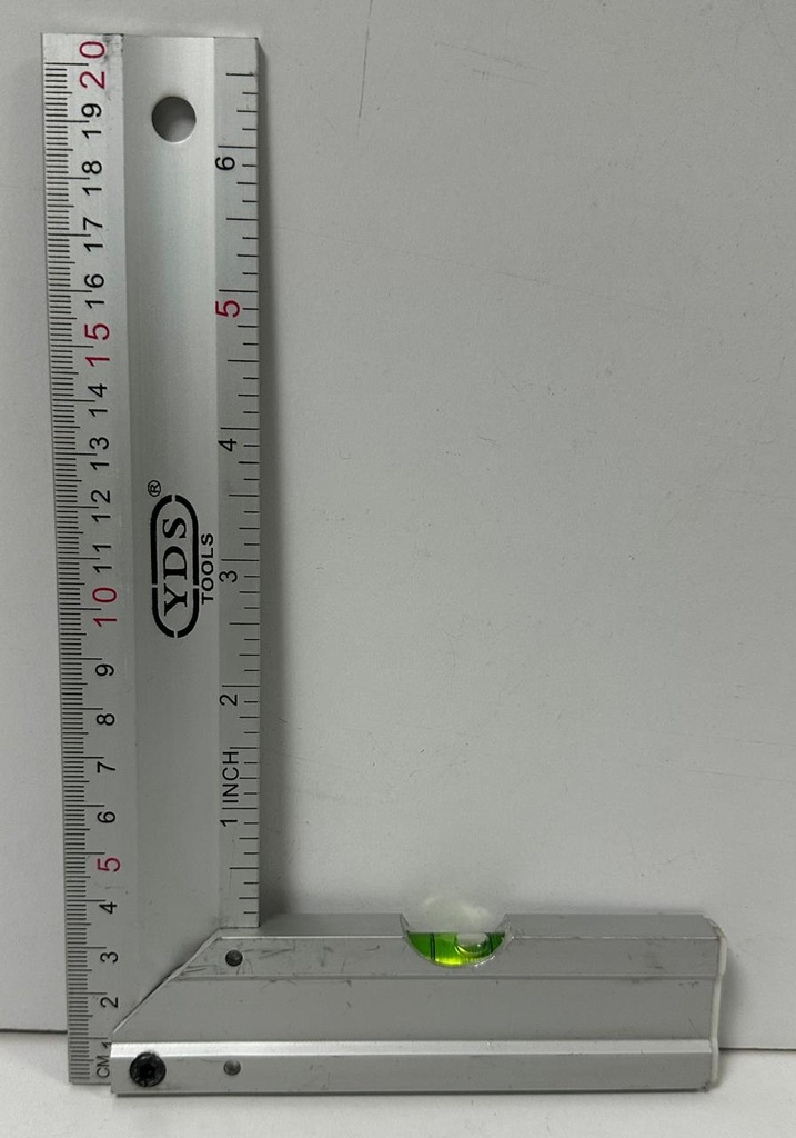 YDS ALUMINIUM RIGHT ANGLE 20CM 8"-CHINA