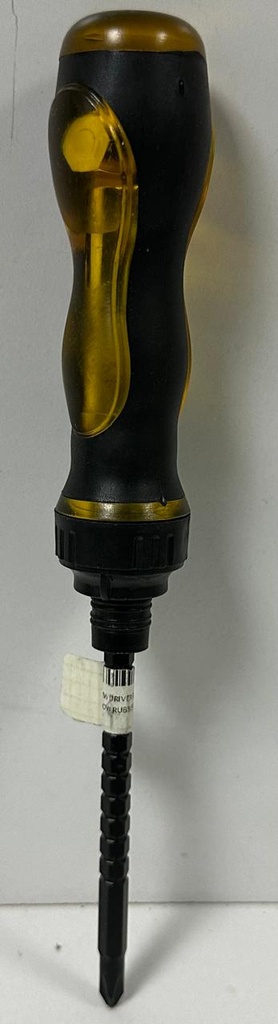 SCREW DRIVER BIG (-) (+) YELLOW RUBBER GRIP-CHINA