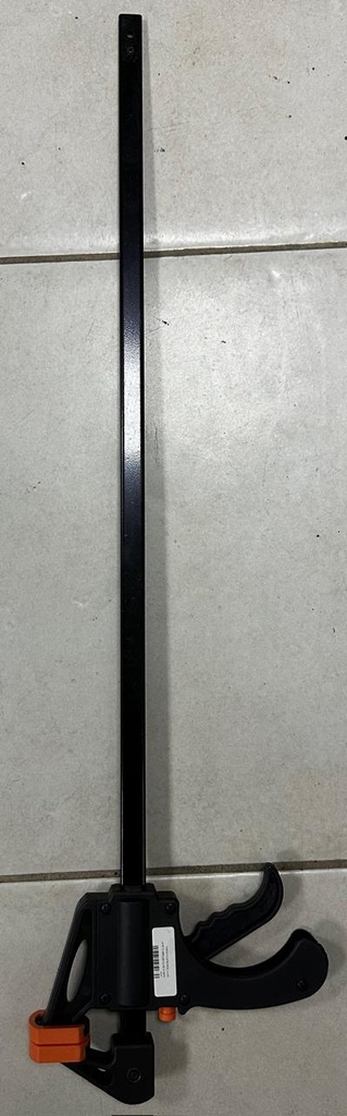 QUICK RATCHET BAR CLAMP 24"X75CM BLACK-CHINA
