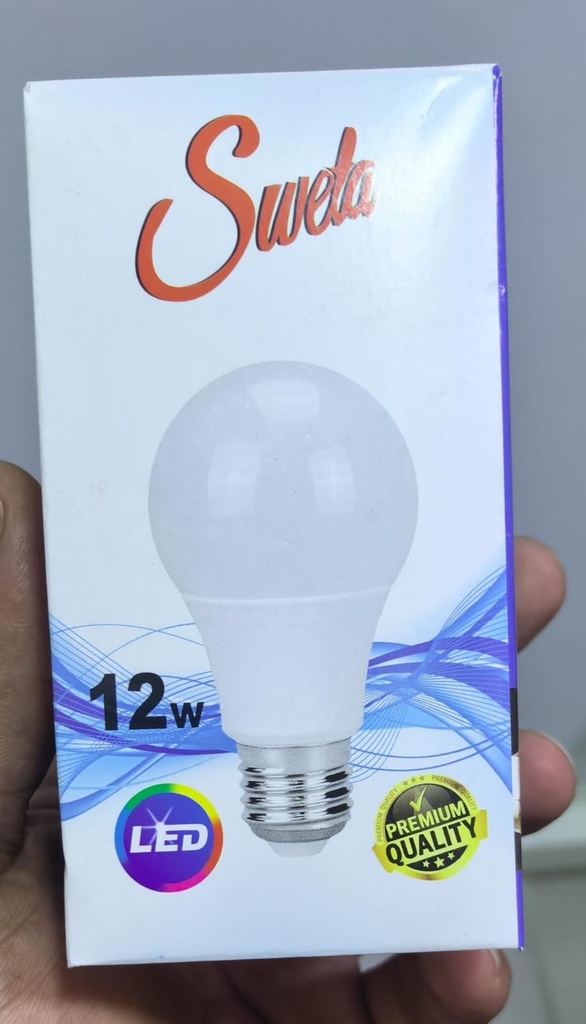 SWETA LED BULB 12W 110-220V WW 6500K-CHINA