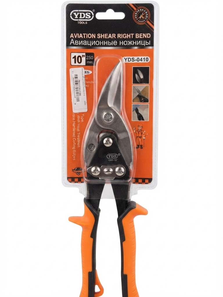YDS AVIATION SNIP RIGHT 10"/250MM -CHINA/YDS-0410