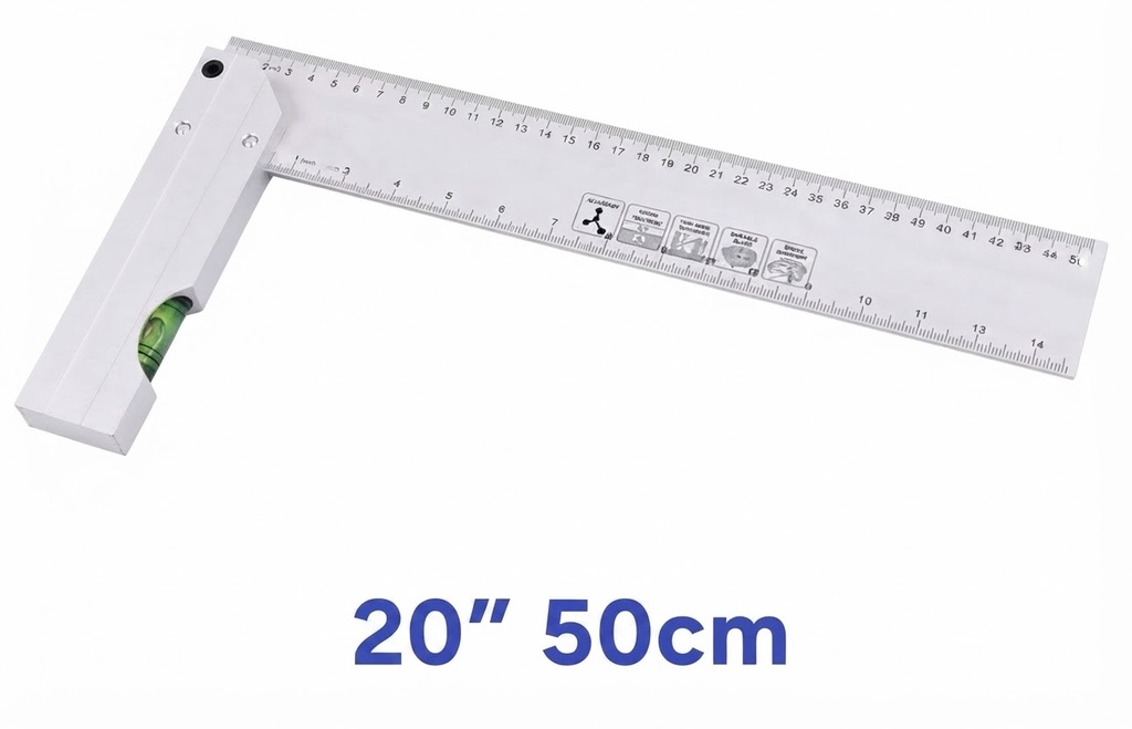 YDS FORCE ALUMINIUM RIGHT ANGLE 500M-CHINA