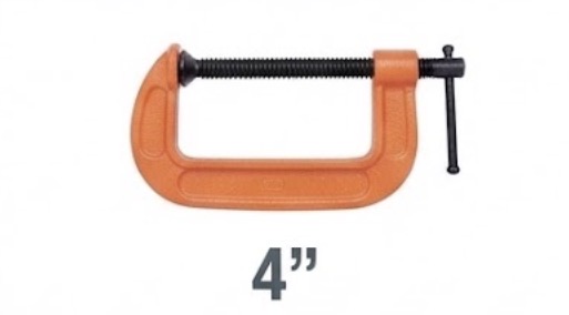 YDS G TYPE CLAMP HEAVY DUTY 4" -CHINA-