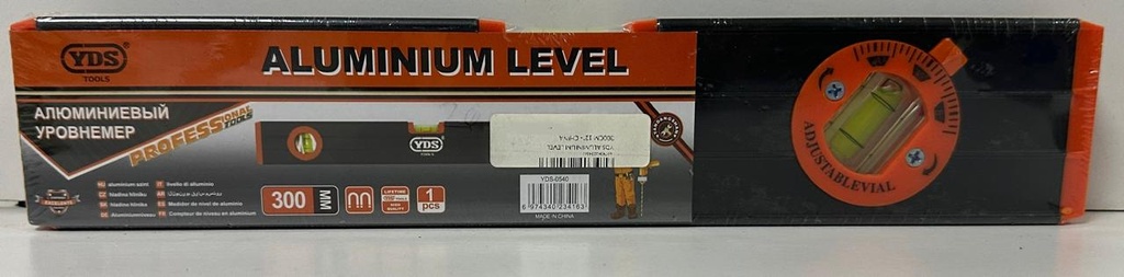 YDS ALUMINIUM LEVEL 300CM 12" - CHINA