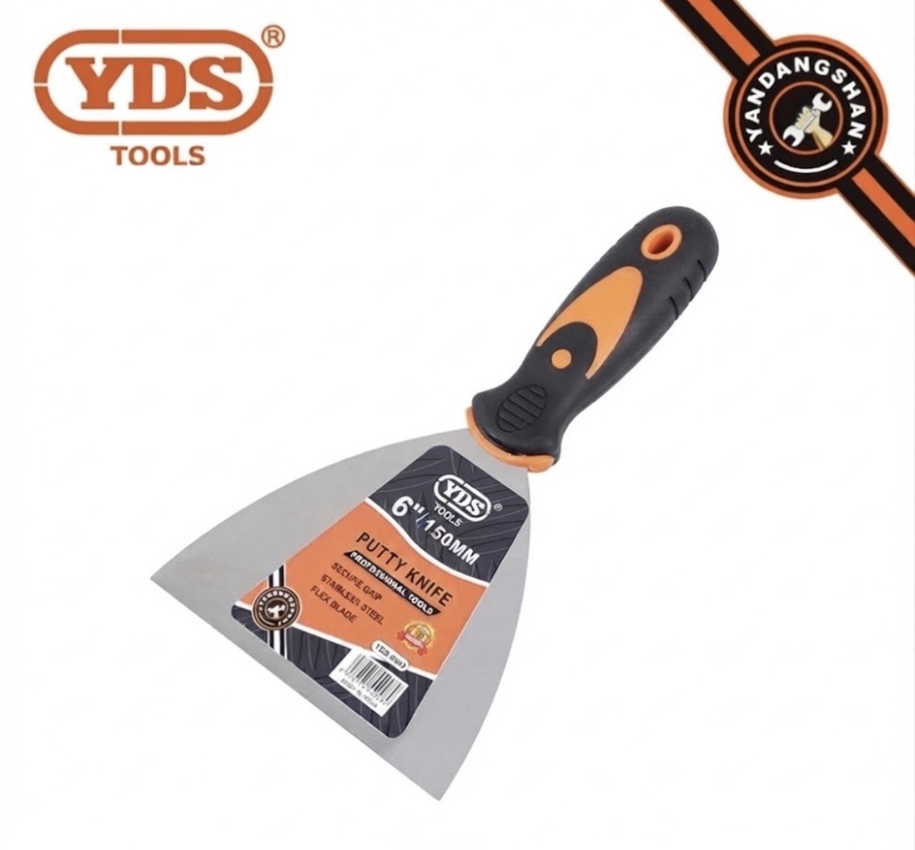 YDS PUTTY KINFE STEEL 6" -CHINA