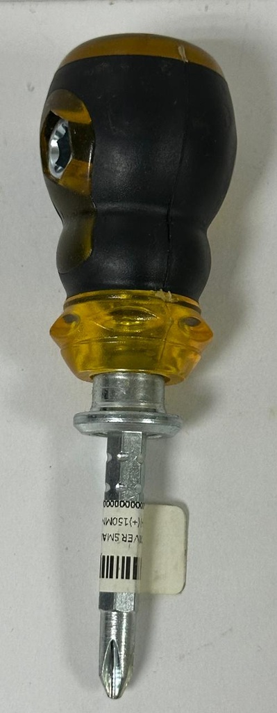 SCREW DRIVER SMALL YELLOW (-) (+)150MM-CHINA