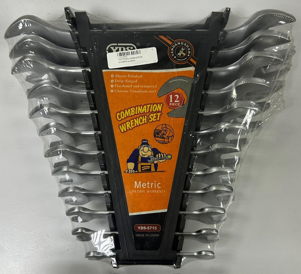 YDS  TOOLS COMBINATION SPANNER 6-32MM - CHIHNA/5715