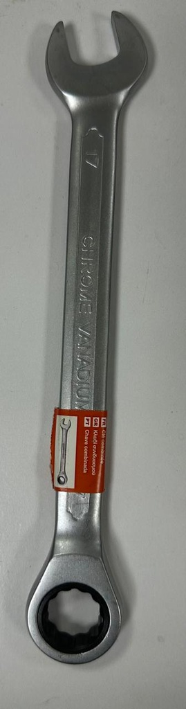 YDS COMBINATION RATCHET WRENCH 17MM -CHINA