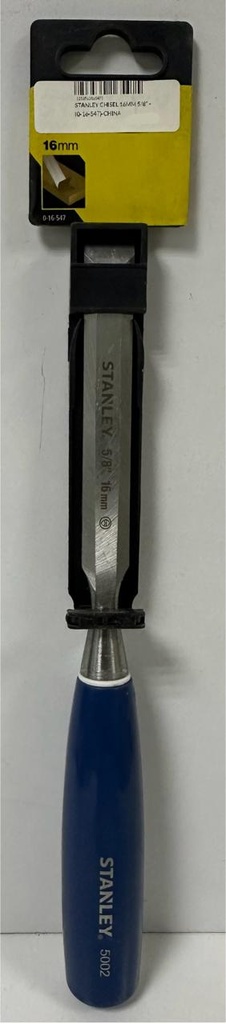 STANLEY CHISEL 16MM 5/8" - (0-16-547)-CHINA