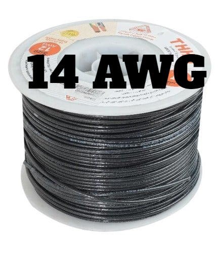 RIYADH ELECTRIC WIRE BLACK - 14 AWG 2.5-KSA