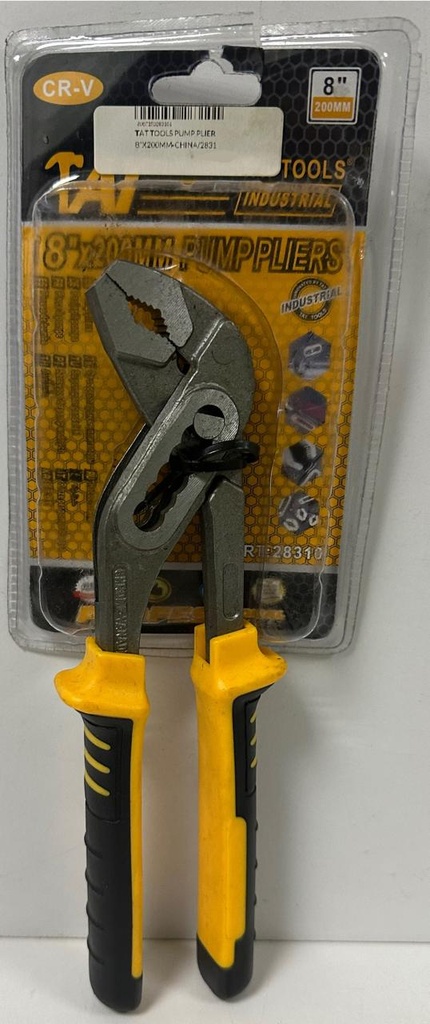 TAT TOOLS PUMP PLIER 8"X200MM-CHINA/2831