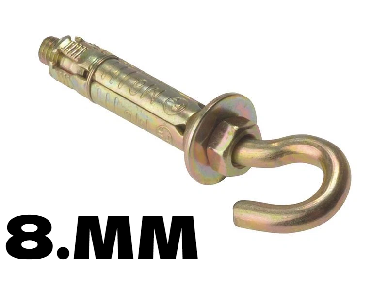 EXPANSION BOLT OPEN HOOK TYPE 8MM-CHINA
