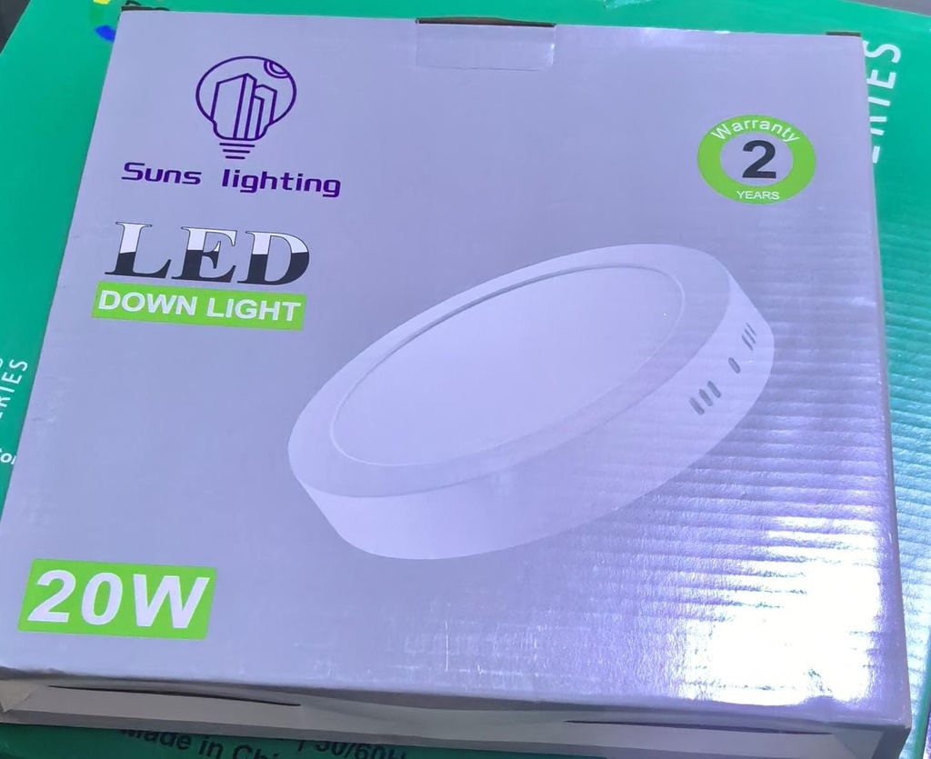 SUNS LIGHTING LED DOWN LIGHT 20W WHITE 220V-CHINA