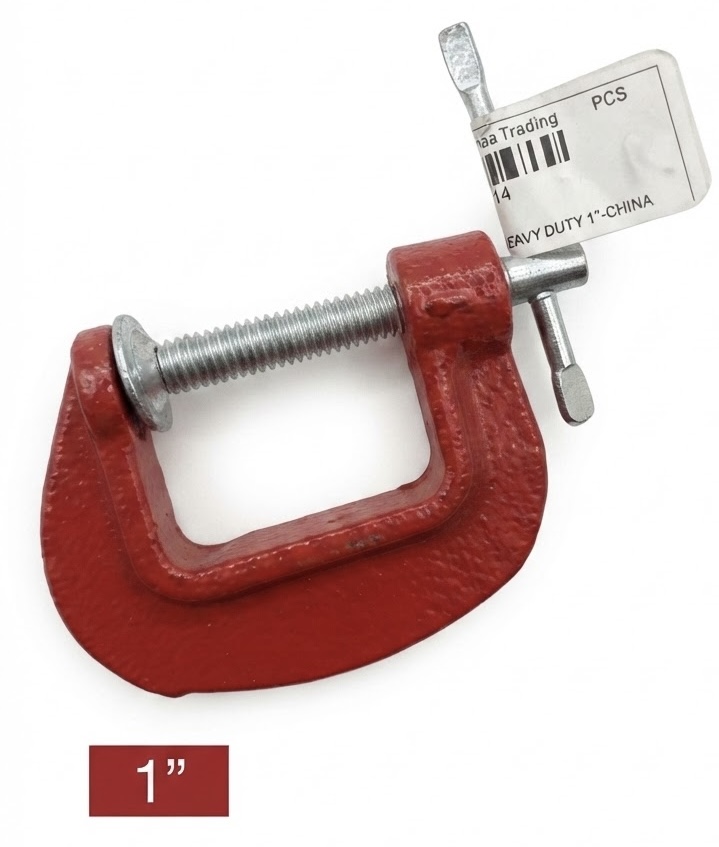 C CLAMP HEAVY DUTY 1"-CHINA