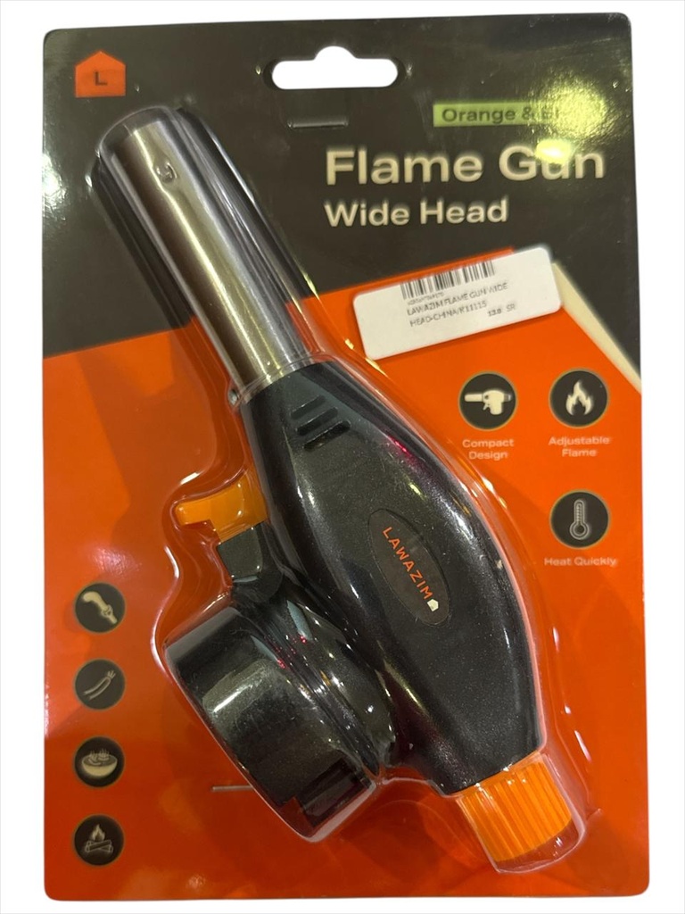 LAWAZIM FLAME GUN WIDE HEAD-CHINA/K11716