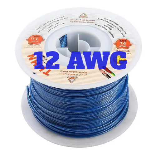 RIYADH ELECTRIC WIRE BLUE - 12 AWG 4MM-KSA