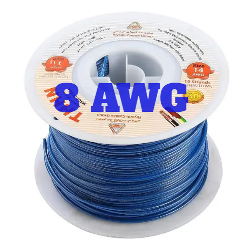 RIYADH ELECTRIC WIRE BLUE - 8 AWG 10MM-KSA