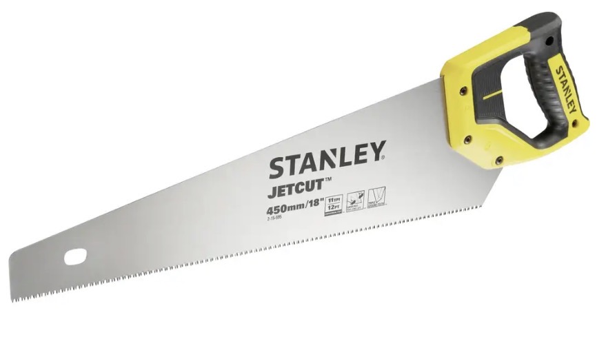 STANLEY HAND SAW JETCUT 450MM 18" (FRANCE) - 2-15-595