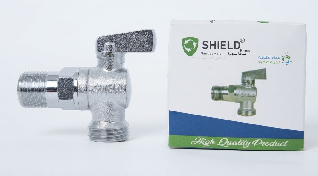SHIELD WASHING MACHINE VALVE ADAPTER  STEEL 1/2"-KSA