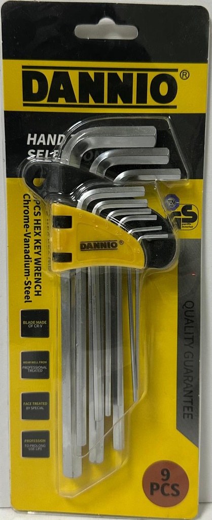 STANLEY 9PCS HEX KEY WRENCH -CHINA/0-69-256