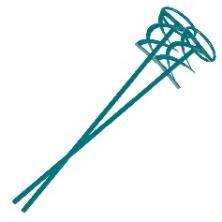 JCTOP PAINT MIXER 80X400/8.0MM-CHINA/KR8019