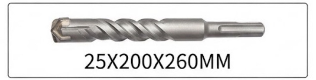 BOSCH SDS HILTI DRILL BIT 25X200X260MM -CHINA