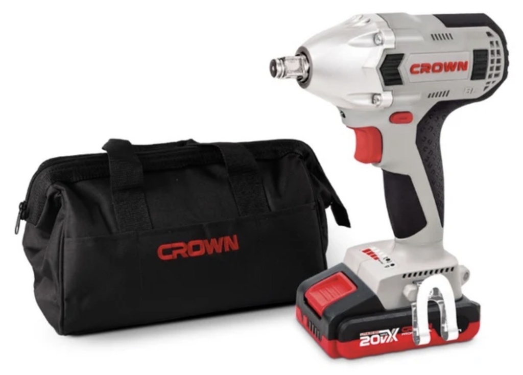 CROWN CORDLESS IMPACT WRENCH 20V 1/2"350N-CHINA/CT22046XS-4