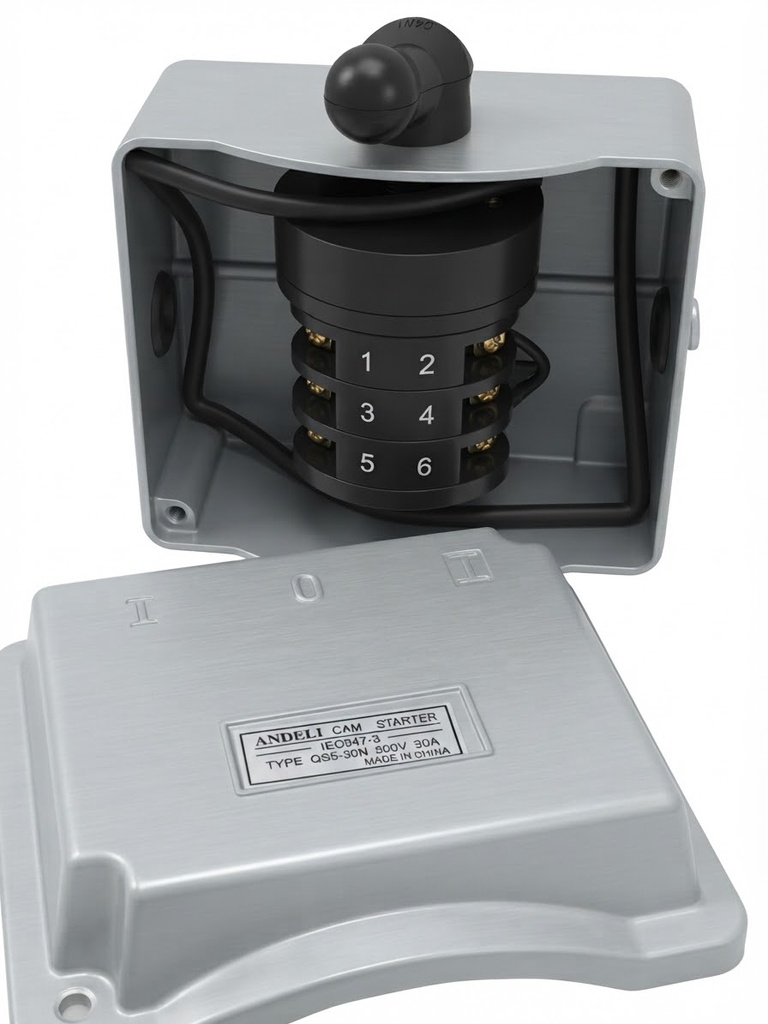 ANDELI CAM STARTER BOX 500V 30A-CHINA/QS5-30N