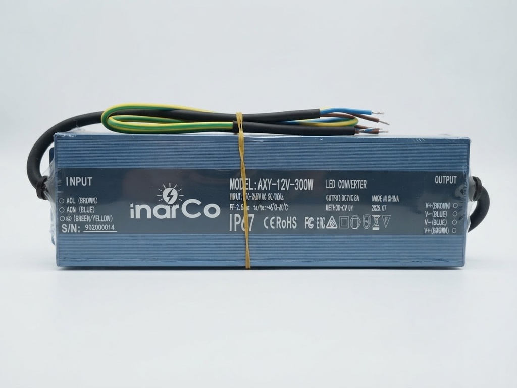 LED WATERPROOF POWER SUPPLY 300W 12V 220V-CHINA