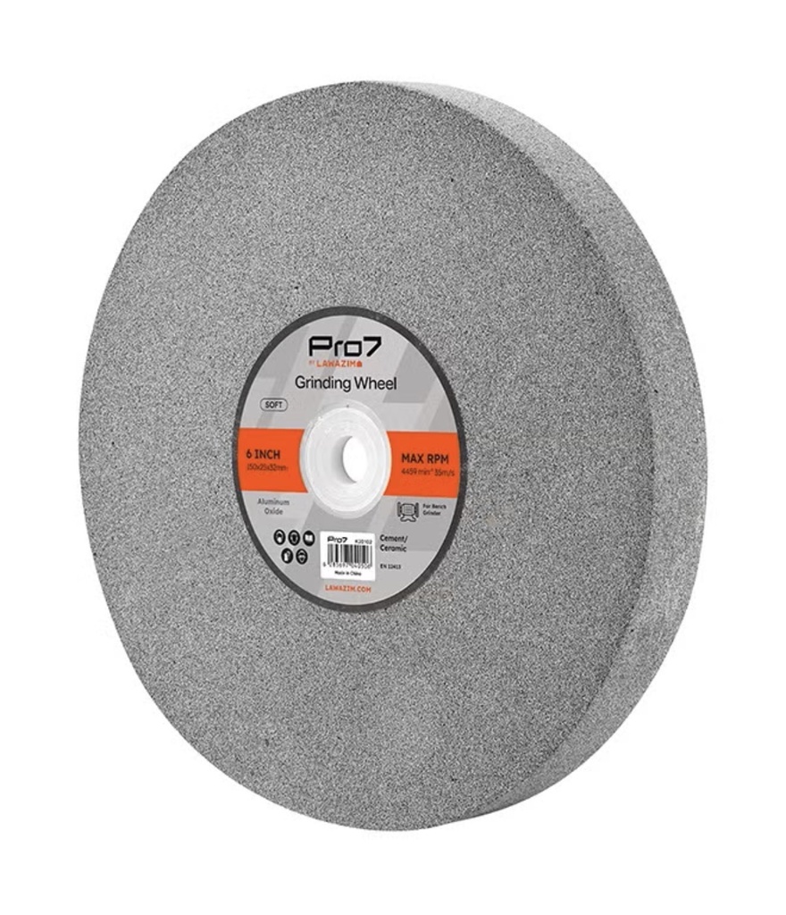 LAWAZIM GRINDING WHEEL SOFT 6" 150X25X32MM-CHINA/K20102